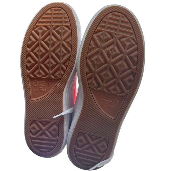 Converse Women’s Platform, Flamingo Pink and White High-Top Sneakers Sz 8.5 - Picture 7 of 7